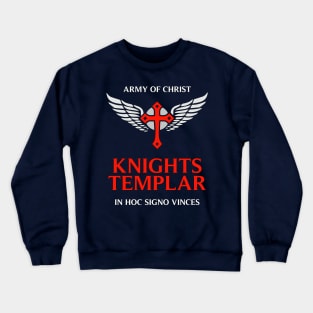 Knights Templar Unique Custom Designed Epic Insignia Crewneck Sweatshirt